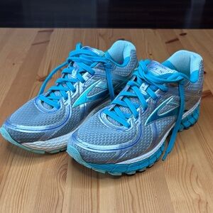Brooks Women's Blue and Gray Running Shoes